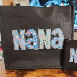 Totes Black and Blue Kids Tote Bag Set